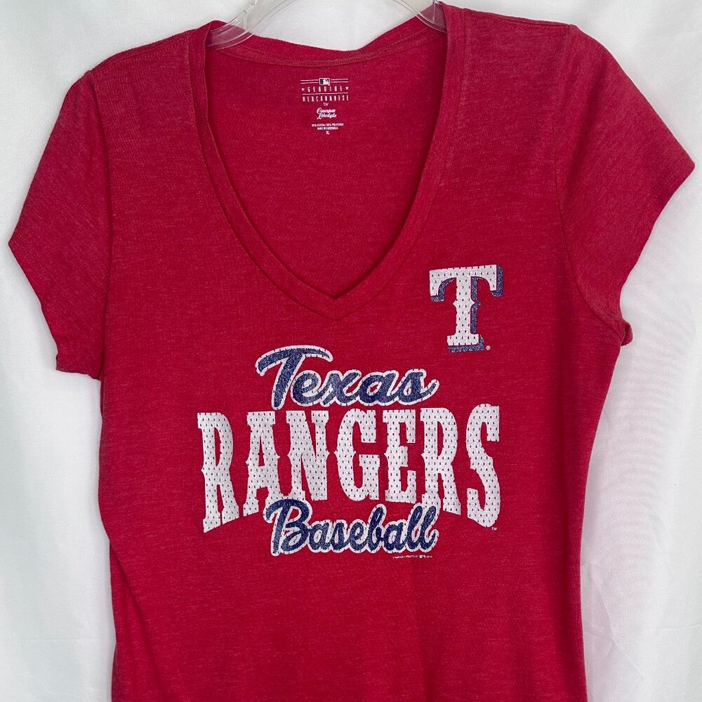 Texas Ranger Baseball women's cut t-shirt